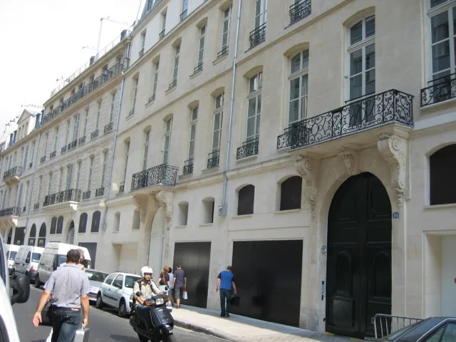 Tommy Hilfiger Store Saint Germaine, Paris Ausbau eines Stores mit Lager – Projektansicht 1